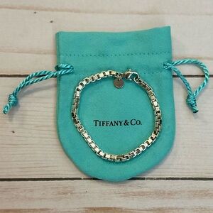 Tiffany & Co. Sterling Silver Venetian Link Bracelet